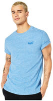 Superdry Herren T-Shirt blau Baumwolle meliert