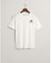 GANT Reg Archive Shield Emb T-Shirt (2067004) beige/weiß