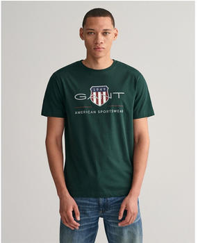 GANT Archive Shield Regular Fit T-Shirt (2003199) grün