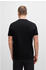 Hugo Boss Regular-Fit T-Shirt aus Stretch-Baumwolle mit Kontrast-Logo (50506373) schwarz