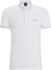 Hugo Boss Slim-Fit Poloshirt aus Interlock-Baumwolle mit Mesh-Logo (50512892) weiß