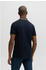 Hugo Boss Slim-Fit Poloshirt aus Stretch-Baumwolle mit Branding (50506193) blau