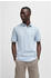 Hugo Boss Slim-Fit Poloshirt aus Stretch-Baumwolle mit Logo-Aufnäher (50507699) blau