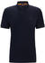 Hugo Boss Slim-Fit Poloshirt aus Stretch-Baumwolle mit Logo-Aufnäher (50507803) blau