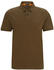Hugo Boss Slim-Fit Poloshirt aus Stretch-Baumwolle mit Logo-Aufnäher (50507803) braun
