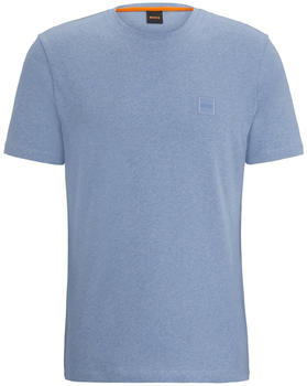 Hugo Boss T-Shirt aus Baumwoll-Jersey mit Logo-Aufnäher (50508584) blau