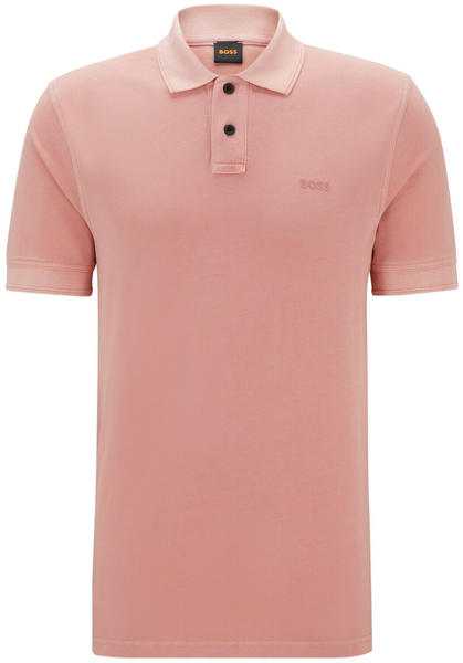 Hugo Boss Poloshirt aus Baumwoll-Piqué mit Logo-Print (50507813) rosa