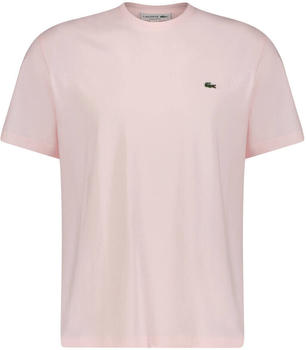 Lacoste Men's Crew Neck Jersey T-shirt (TH2038) rosa