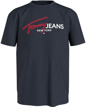 Tommy Hilfiger Reg Spray Pop Color Ext Short Sleeve T-Shirt (DM0DM18572) dark night navy