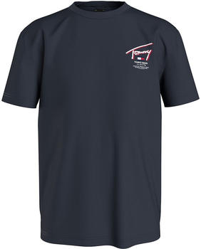 Tommy Hilfiger Signature Back Logo T-Shirt (DM0DM18574) dark night navy
