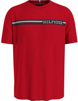 Tommy Hilfiger Monotype Short Sleeve T-Shirt (MW0MW33688) red