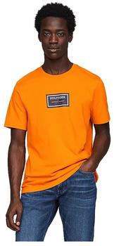 Tommy Hilfiger Label Hd Print Short Sleeve T-Shirt (MW0MW34391) orange