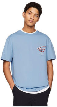 Tommy Hilfiger Signature Back Logo T-Shirt (DM0DM18574) moderate blue