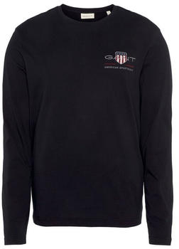 GANT Medium Archive Shield Langarm-T-Shirt (2004058) black