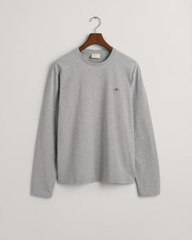GANT Shield Langarm-T-Shirt (2004049) grey melange
