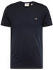 Gant T-Shirt »SLIM SHIELD V-NECK T-SHIRT«, mit einer kleinen Logostickerei...