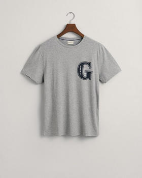 GANT G Graphic T-Shirt (2003224) grey melange
