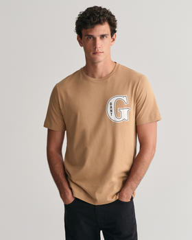 GANT G Graphic T-Shirt (2003224) warm khaki