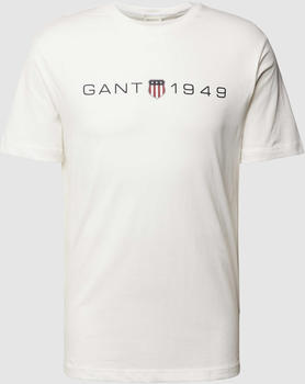 GANT Graphic T-Shirt mit Print (2003242) eggshell