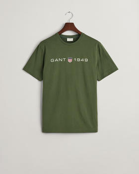 GANT Graphic T-Shirt mit Print (2003242) pine green
