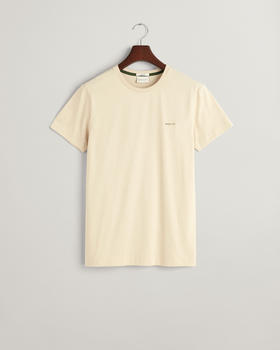 GANT Kontrast Logo T-Shirt (2013032) silky beige