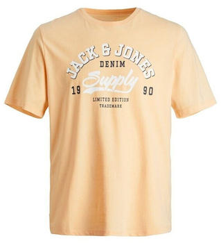 Jack & Jones Logo Short Sleeve T-Shirt (12243611) apricot ice/detail melange