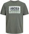 Jack & Jones Logan Short Sleeve T-Shirt (12253442) agave green