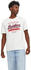 Jack & Jones Logo 2 Col Short Sleeve O Neck T-Shirt (12246690) cloud dancer