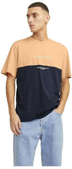 Jack & Jones Ryder Blocking Short Sleeve T-Shirt (12250703) apricot ice