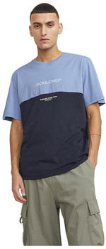 Jack & Jones Ryder Blocking Short Sleeve T-Shirt (12250703) pacific coast