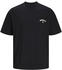 Jack & Jones Santorini Back Short Sleeve Crew Neck T-Shirt (12251776) black