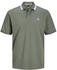 Jack & Jones Hass Logo Short Sleeve Polo (12252395) agave green