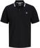 Jack & Jones Hass Logo Short Sleeve Polo (12252395) black