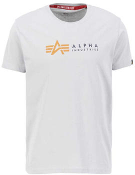 Alpha Industries Alpha Label Short Sleeve T-Shirt (118502) grey