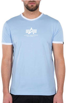 Alpha Industries Basic Contrast Ml T-Shirt (106501) blue