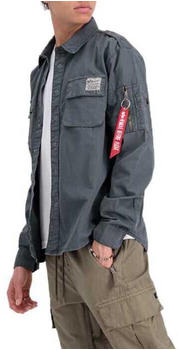 Alpha Industries Urban Military Long Sleeve Shirt (138420) grey