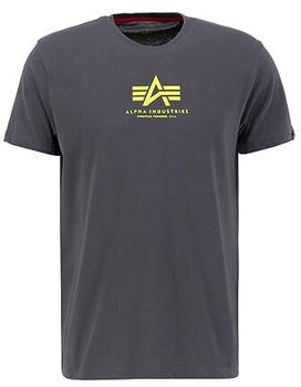 Alpha Industries Basic Ml Kurzärmeliges T-Shirt (118533) grau
