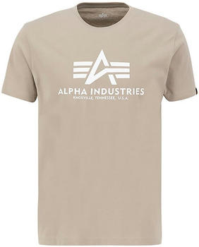 Alpha Industries Basic T Ml Kurzärmeliges T-Shirt (118533) vintage sand
