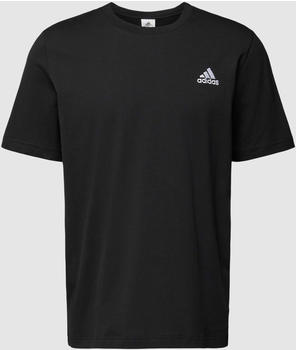 Adidas Essentials Single Jersey Embroidered Small Logo T-Shirt (IC9282) schwarz
