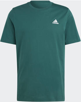 Adidas Essentials Single Jersey Embroidered Small Logo T-Shirt (IJ6111) collegiate green