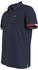 Tommy Hilfiger Reg Flag Cuffs Short Sleeve Polo (DM0DM12963) blue C1G