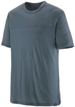 Patagonia Cap Cool Merino Graphic Shirt - Merinoshirt (44590) fitz roy fader / utility blue
