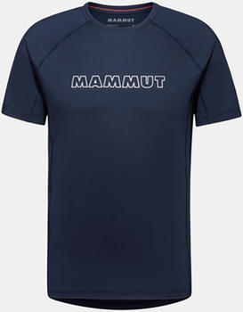Mammut Herren Selun FL T-Shirt Logo dunkelblau