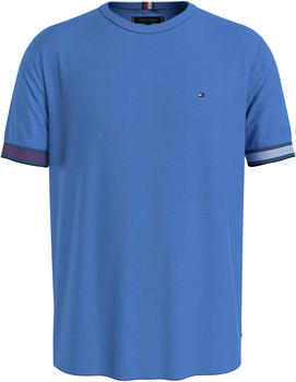 Tommy Hilfiger T-Shirt mit Logo-Stitching aqua