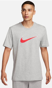Nike Herren Shirt M NSW SP SS Top (FN0248) DK grey heather/fire red