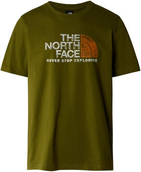 The North Face Rust 2 T-Shirt für Herren (87NW) forest olive