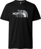 THE NORTH FACE NF0A-87N5-JK3-XS, THE NORTH FACE EASY T-Shirt 2024 tnf black - XS Men