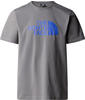 The North Face NF0A87N50UZ1, The North Face - S/S Easy Tee - T-Shirt Gr L grau