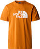 The North Face NF0A87N5PCO1, The North Face - S/S Easy Tee - T-Shirt Gr M orange