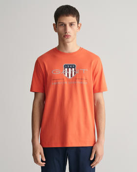 GANT Archive Shield Regular Fit T-Shirt (2003199) orange